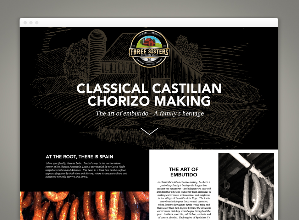 Classical Castilian chorizo Making